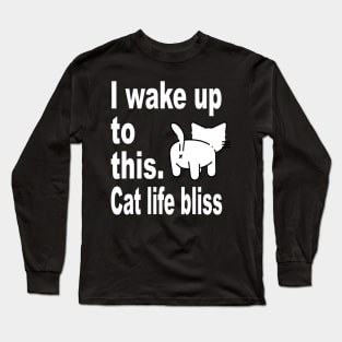 Cat life Morning bliss Long Sleeve T-Shirt